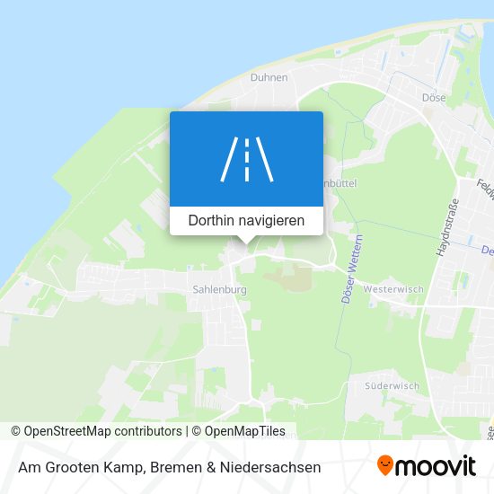 Am Grooten Kamp Karte