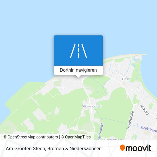 Am Grooten Steen Karte