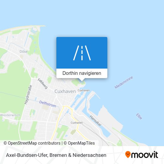 Axel-Bundsen-Ufer Karte