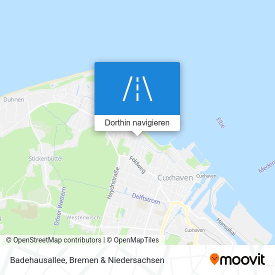 Badehausallee Karte