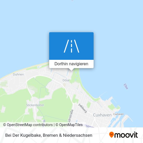 Bei Der Kugelbake Karte