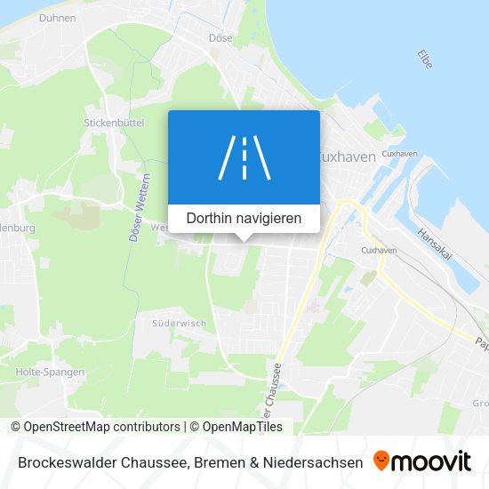 Brockeswalder Chaussee Karte