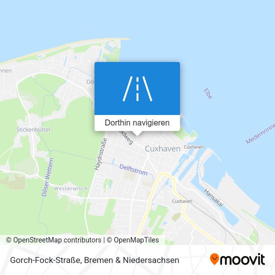 Gorch-Fock-Straße Karte