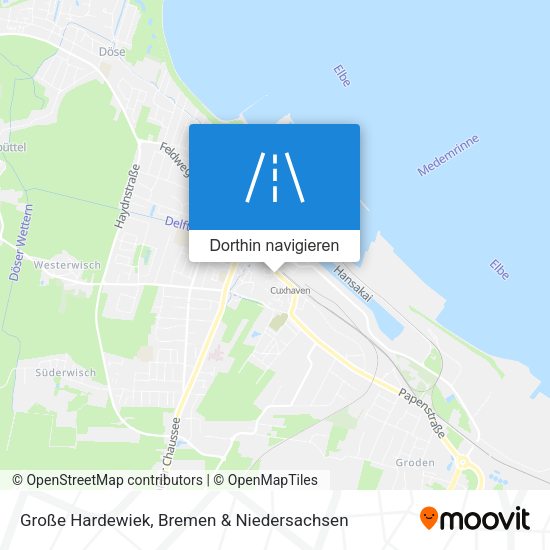 Große Hardewiek Karte