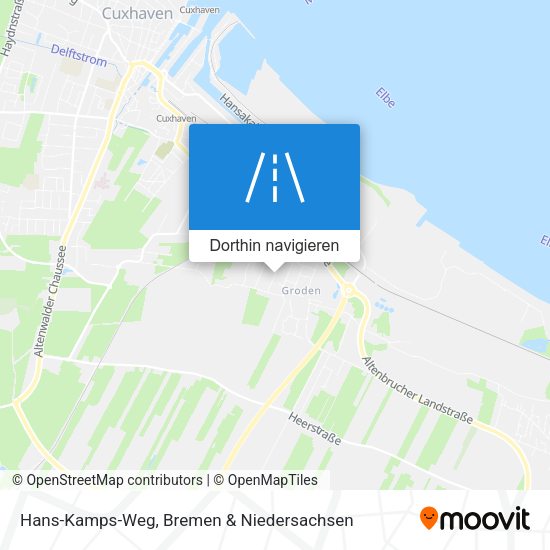 Hans-Kamps-Weg Karte