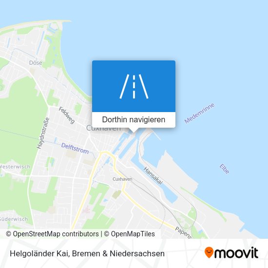 Helgoländer Kai Karte