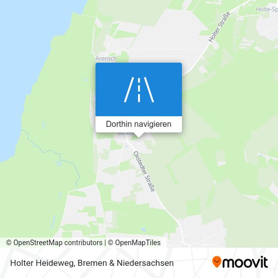 Holter Heideweg Karte