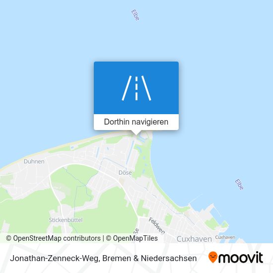 Jonathan-Zenneck-Weg Karte