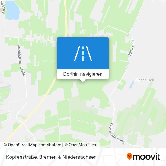 Kopfenstraße Karte