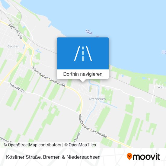 Kösliner Straße Karte