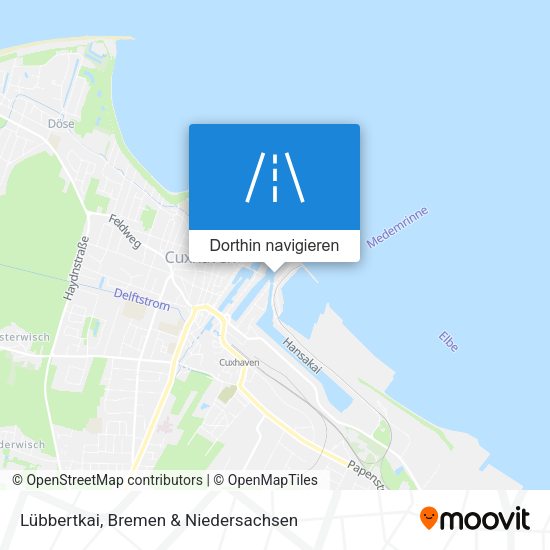 Lübbertkai Karte