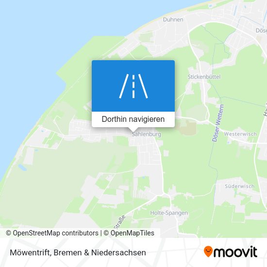 Möwentrift Karte