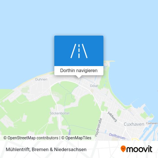 Mühlentrift Karte