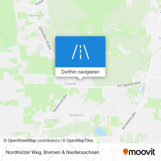 Nordholzer Weg Karte