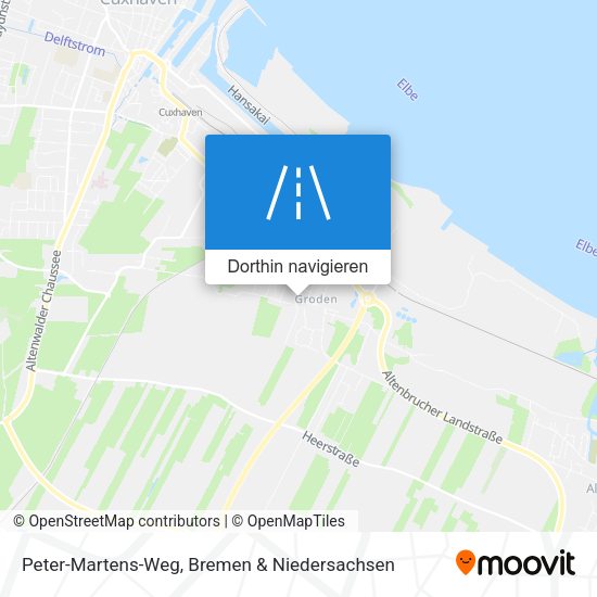 Peter-Martens-Weg Karte