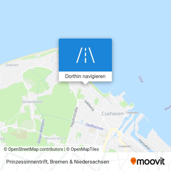 Prinzessinnentrift Karte