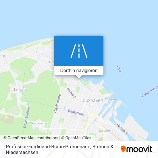 Professor-Ferdinand-Braun-Promenade Karte
