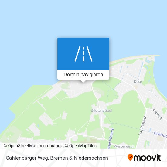 Sahlenburger Weg Karte