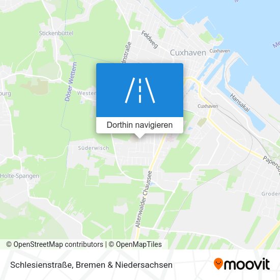 Schlesienstraße Karte