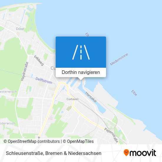Schleusenstraße Karte