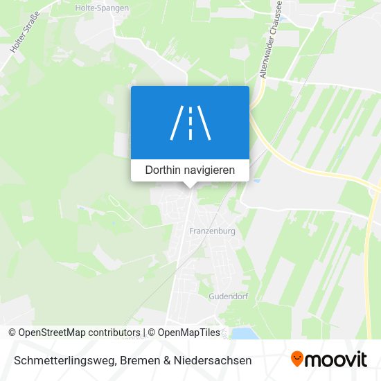 Schmetterlingsweg Karte
