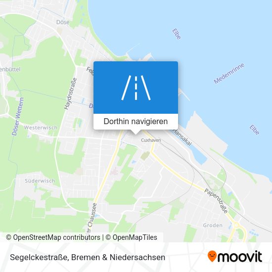 Segelckestraße Karte