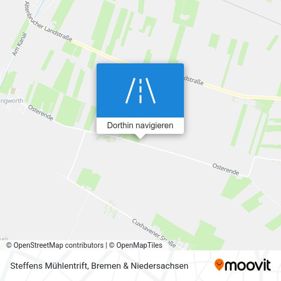 Steffens Mühlentrift Karte