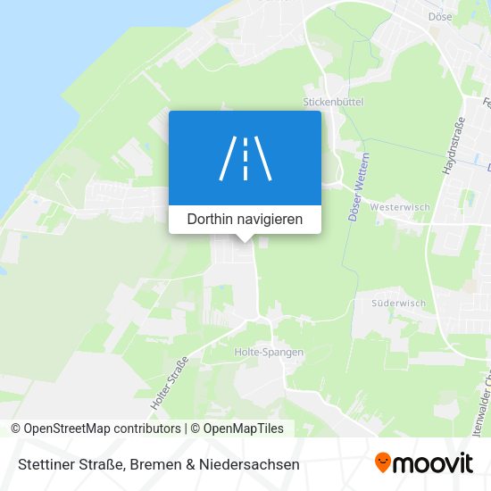 Stettiner Straße Karte