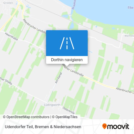 Udendorfer Teil Karte