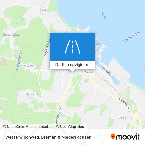 Westerwischweg Karte
