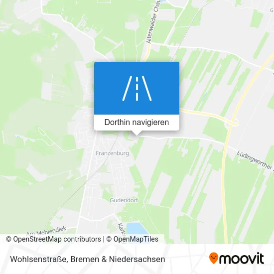Wohlsenstraße Karte