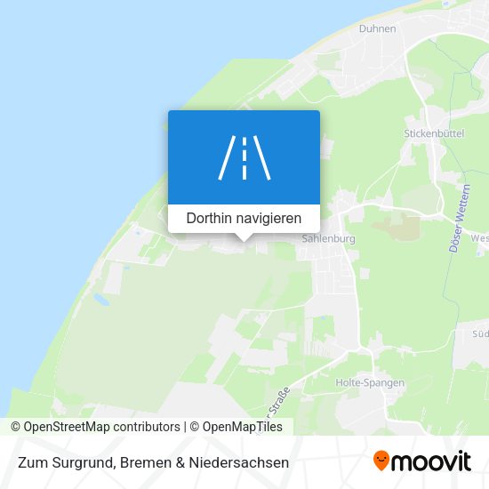 Zum Surgrund Karte