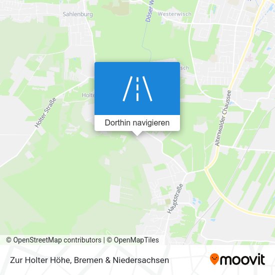 Zur Holter Höhe Karte