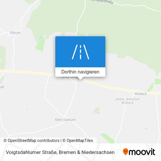 Voigtsdahlumer Straße Karte