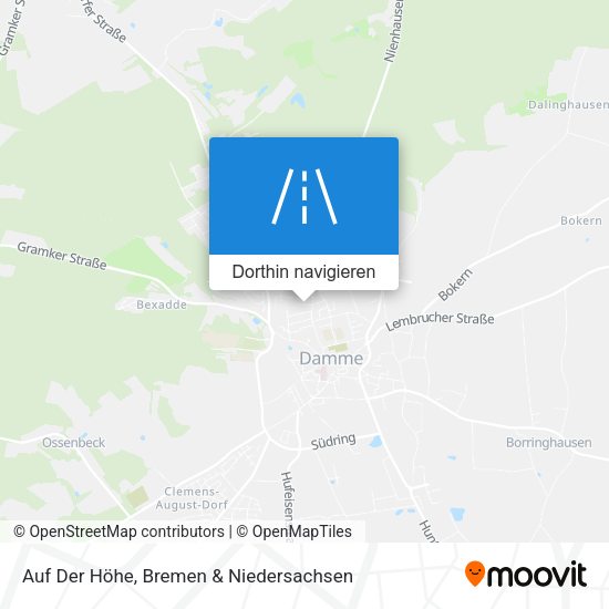 Auf Der Höhe Karte