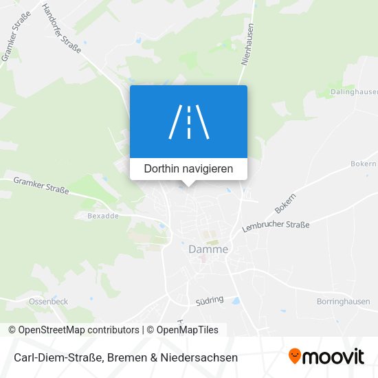 Carl-Diem-Straße Karte