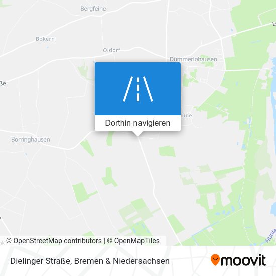 Dielinger Straße Karte