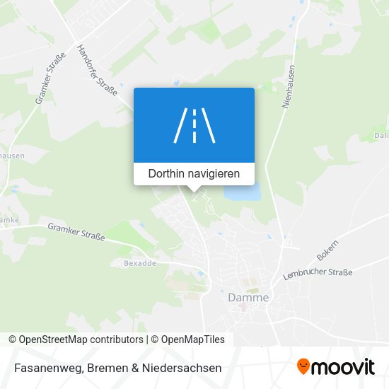 Fasanenweg Karte