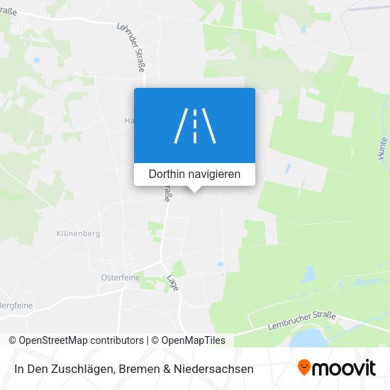 In Den Zuschlägen Karte
