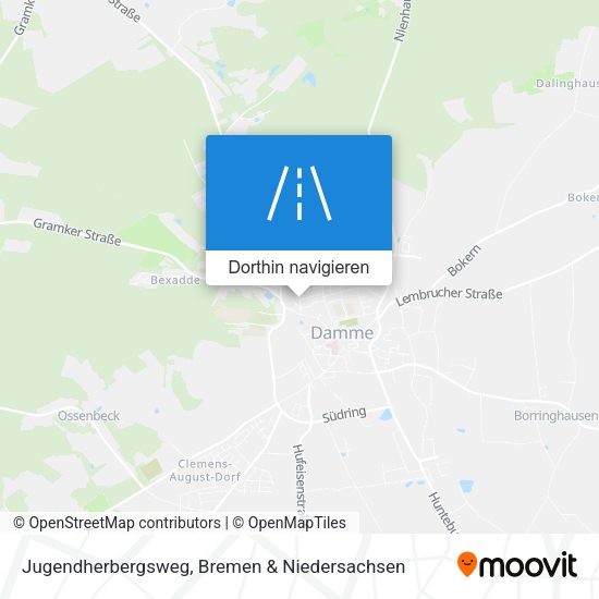 Jugendherbergsweg Karte