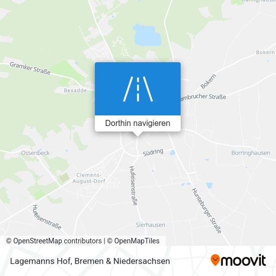 Lagemanns Hof Karte