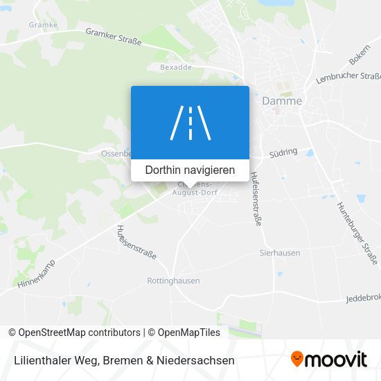 Lilienthaler Weg Karte