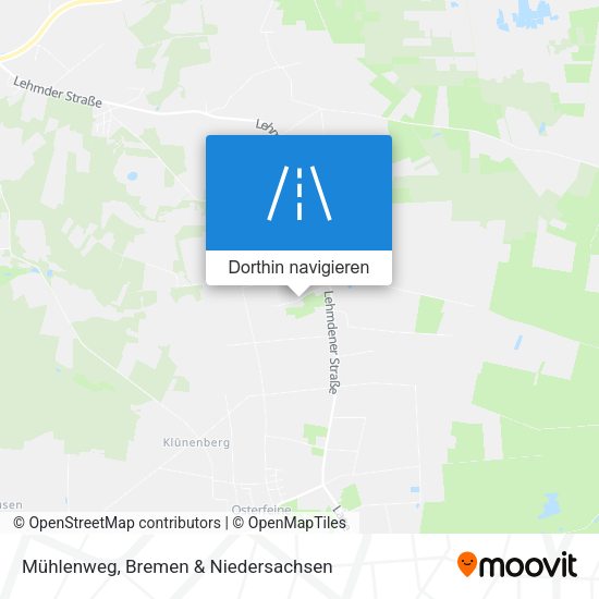 Mühlenweg Karte