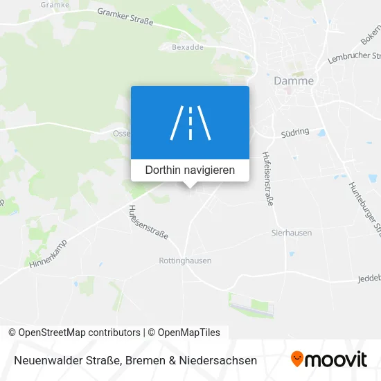 Neuenwalder Straße Karte