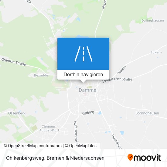 Ohlkenbergsweg Karte