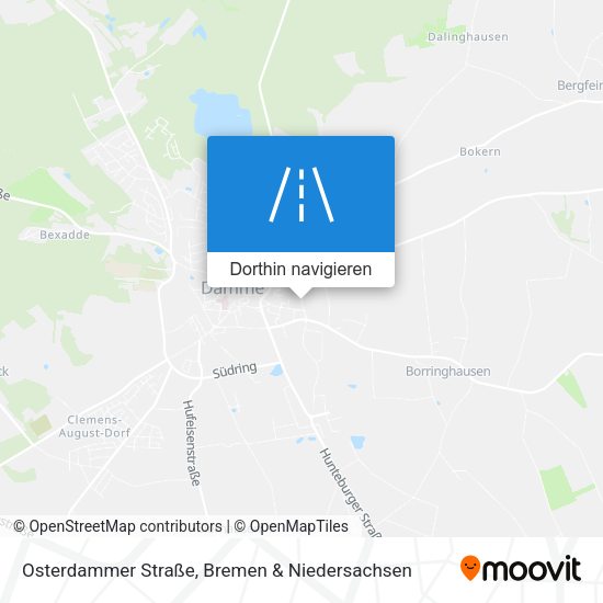 Osterdammer Straße Karte