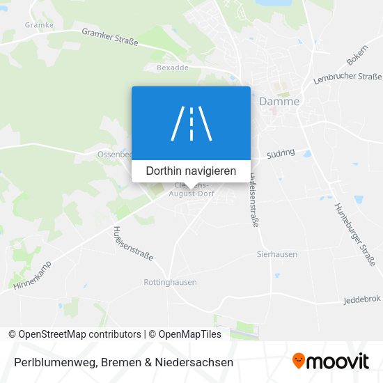 Perlblumenweg Karte