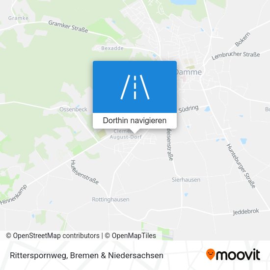 Ritterspornweg Karte