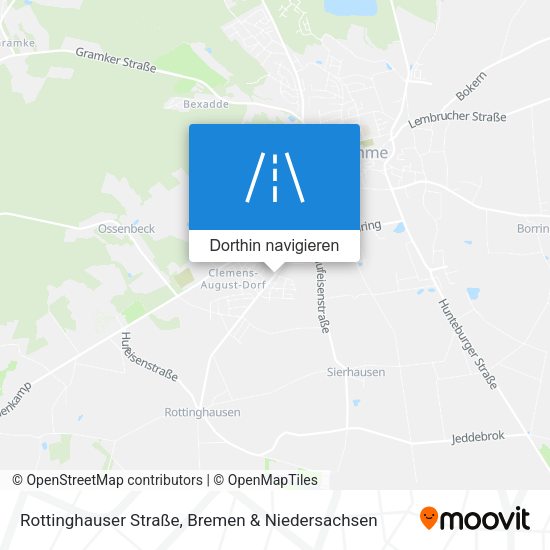 Rottinghauser Straße Karte