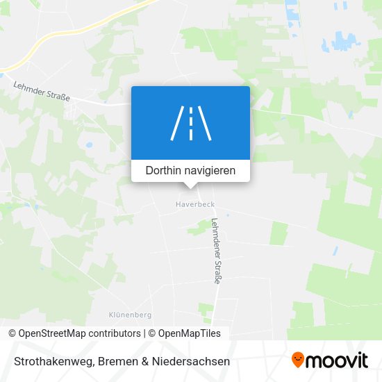 Strothakenweg Karte